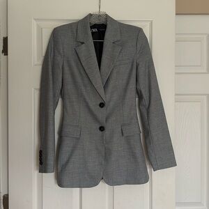 Zara Gray Blazer XS